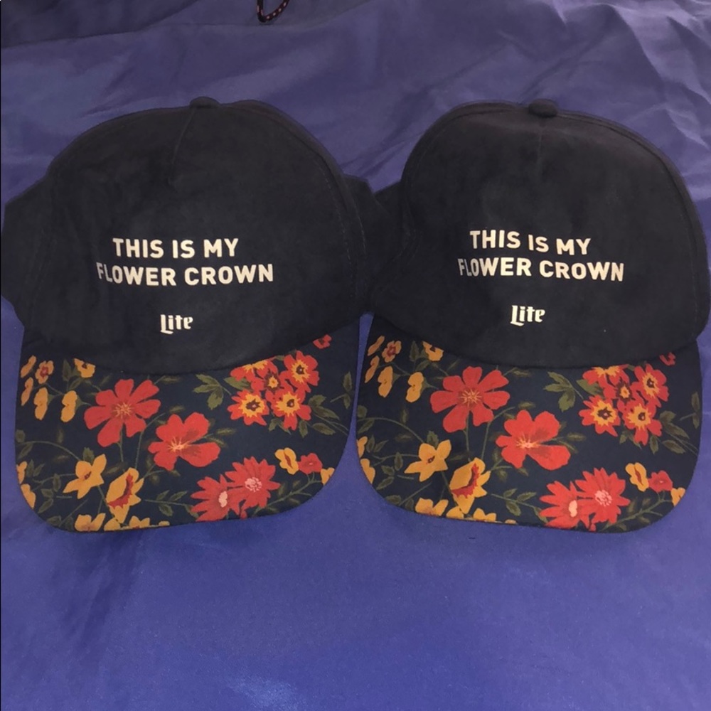 This is my flower crown hat